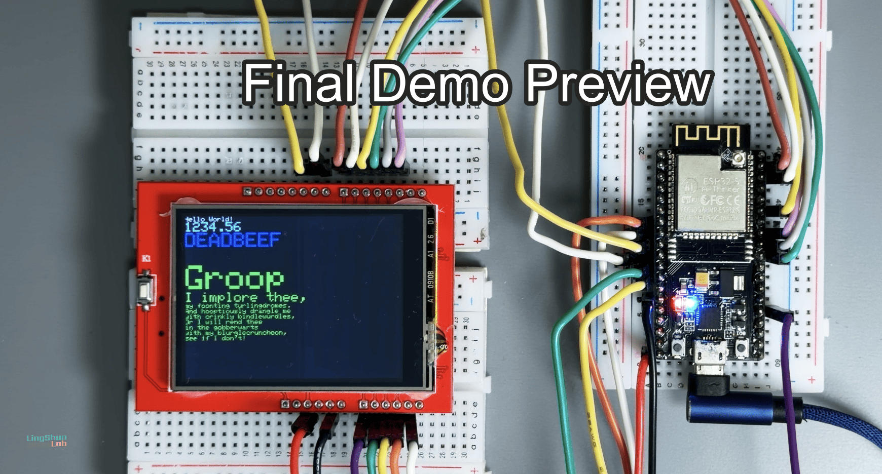 Pilotare uno schermo ILI9341 con ESP32 tramite bus parallelo a 8 bit