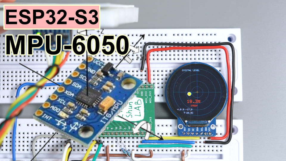 MPU6050 6-Axis IMU Module InvenSense（TDK）