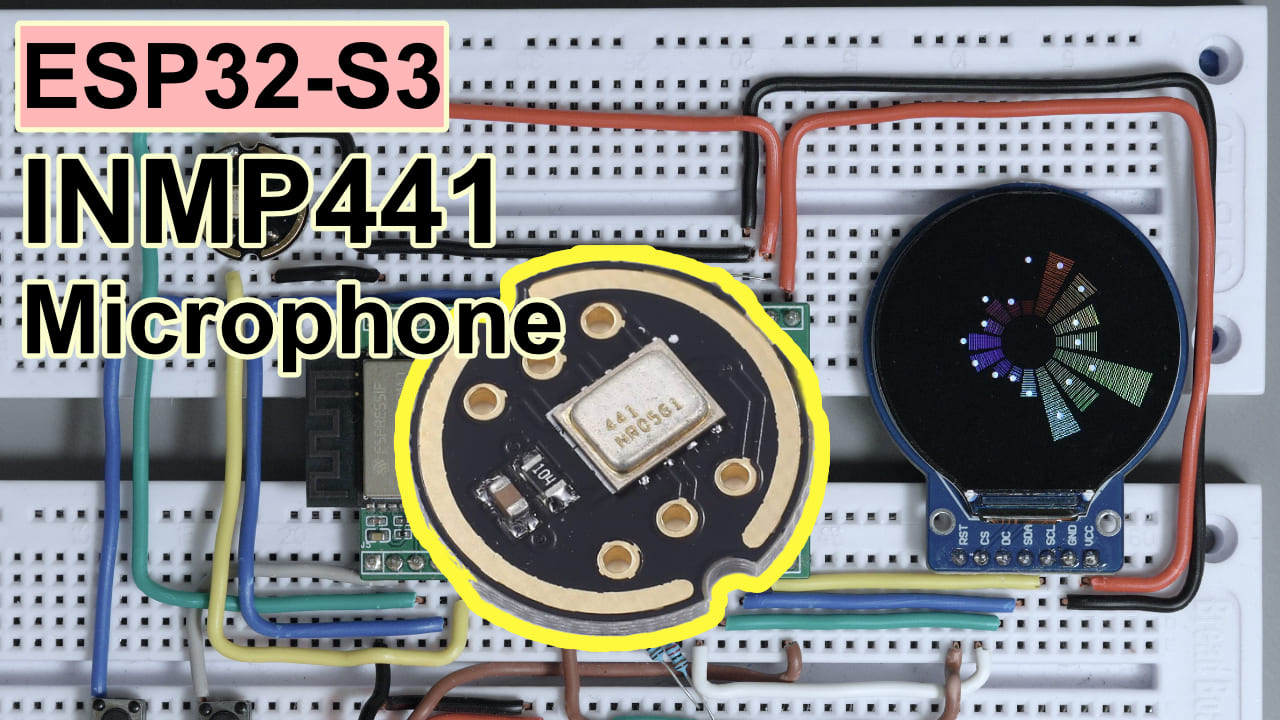 INMP441 MEMS Microphone TDK InvenSense